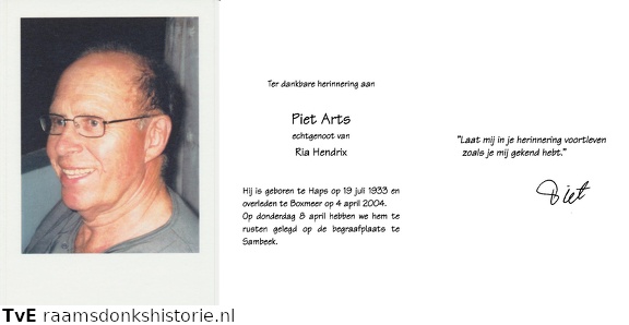 Piet Arts Ria Hendrix