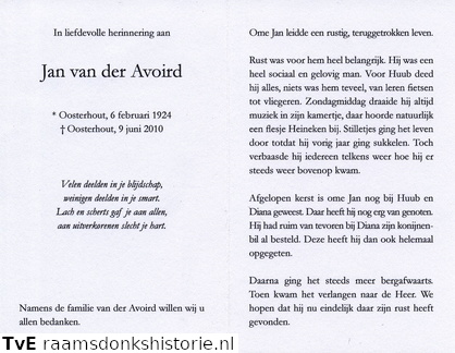 Jan van der Avoird