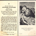 Antonius Avontuur Anna de Bok