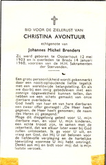 Christina Avontuur Johannes Michel van Baal