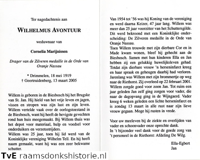 Wilhelmus Avontuur- Cornelia Marijnissen