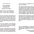 Jan van Baal Adriana Bijnen