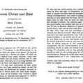 Tonnie van Baal Wim Christ