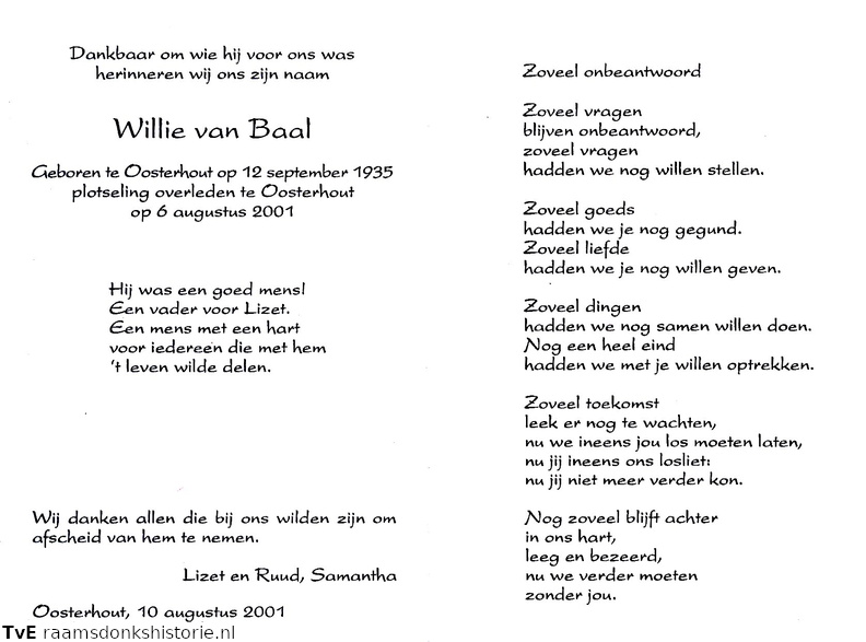 Willie van Baal