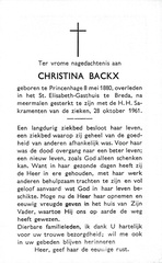 Christina Backx