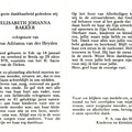 Elisabeth Johanna Bakker Petrus Adrianus van der Heyden