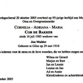 Cornelia Adriana Maria de Bakker Jan Mulder