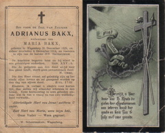Adrianus Bakx Maria Bakx