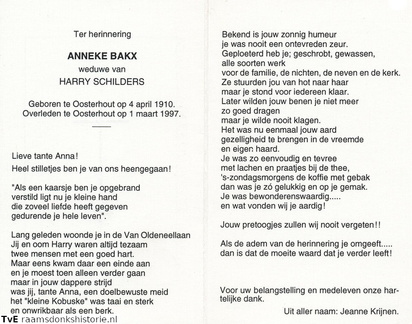 Anneke Bakx Harry Schilders