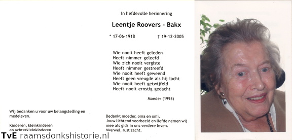 Leentje Bax Roovers