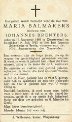 Maria Balmakers Johannes Brenters