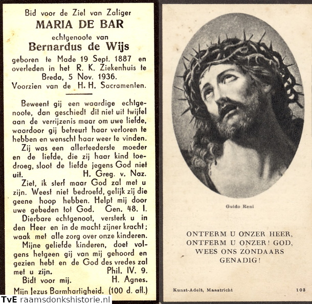 Maria de Bar Bernardus de Wijs