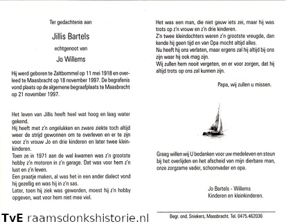 Jillis Bartels Jo Willems