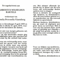 Lambertus Wilhelmus Bartels Cornelia Petronella Vissenberg