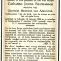 Catharina Josina Bastiaansen Gerardus Henricus van Arendonk