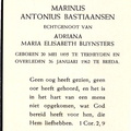 Marinus Antonius Bastiaansen Adriana Maria Elisabeth Buynsters