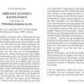 Adrianus Antonius Bastiaanssen Wilhelmina Johanna Jacobs