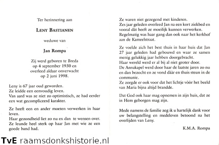 Leny Bastianen Jan Rompa