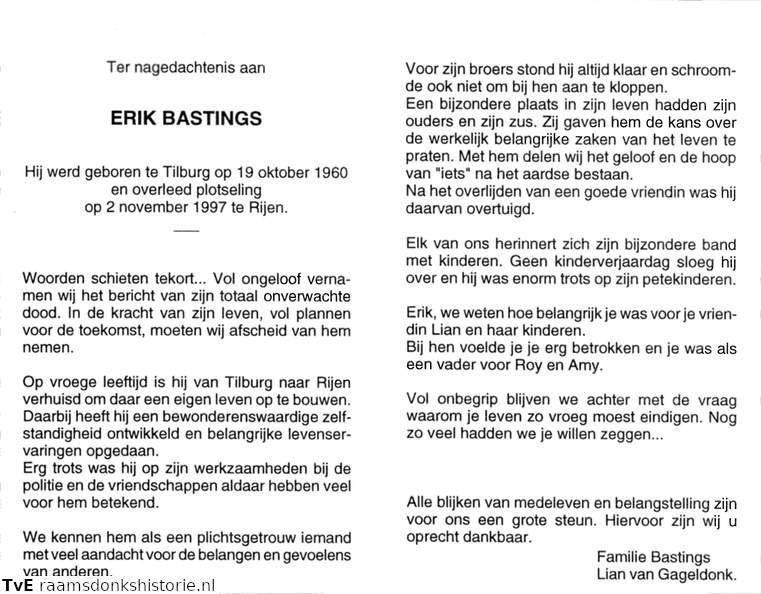 Erik Bastings