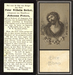 Peter Wilhelm Becker Johanna Peters