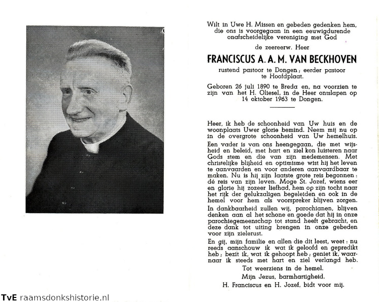 Franciscus A.A.M. van Beckhoven-priester