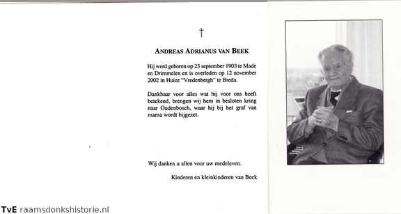 Andreas Adrianus van Beek
