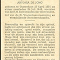 Henricus Johannes Maria van Beek Antonia de Jong