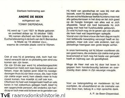 André de Been Tonny Diependaal