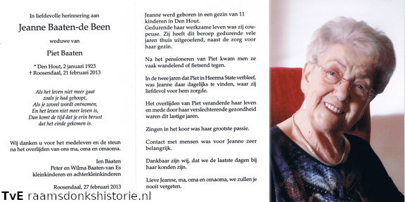Jeanne de Been Piet Baaten