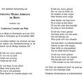 Johanna Maria Adriana de Been Lambertus Cornelis van Wijk
