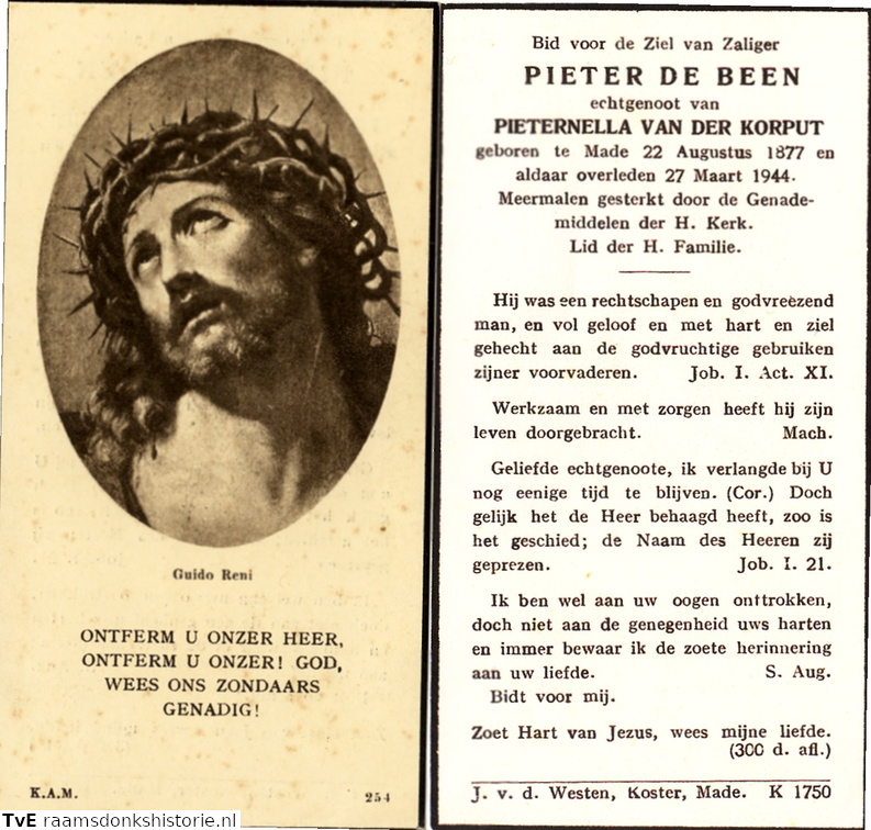 Pieter de Been Pieternella van der Korput