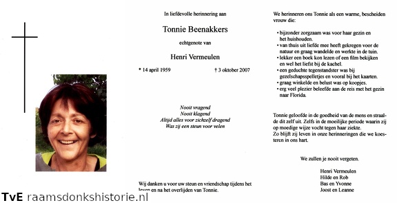 Tonnie Beenakkers Henri Vermeulen