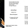Ad de Beer Bernie Kruijssen