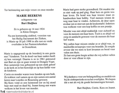 Marie Beerens Bart Huijben