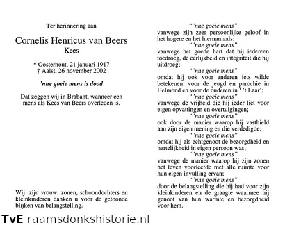Cornelis Henricus van Beers