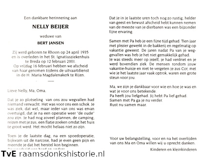 Nelly Beijer Bert Jansen
