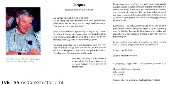 Jacobus Cornelis van Bekhoven Gitty Fijneman