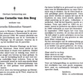 Berdina Cornelia van den Berg Cornelis Edmondus Vanaert