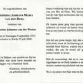Dijmphina Adriana Maria van den Berg Segebertus Johannes van der Westen