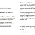 Henk van den Berk