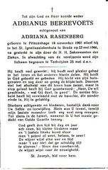Adrianus Berrevoets Adriana Rasenberg