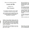 Louis de Bie Dien Kweens