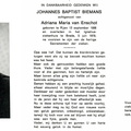 Johannes Baptist Biemans Adriana Maria van Enschot