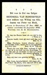 Hendrika van Bijsterveld Pieter van Mook Willem van Gils