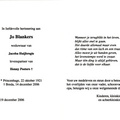 Jo Blankers (vr) Henny Peeters Jacoba Huijbregts