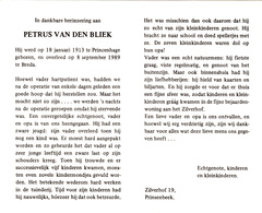 Petrus van den Bliek