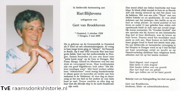 Riet Blijlevens Gert van Broekhoven