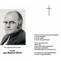 Jan Baptist Blom-broeder
