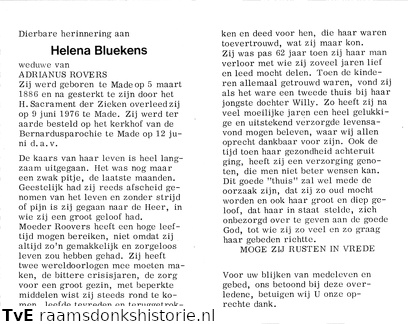 Helena Bluekens Adrianus Rovers