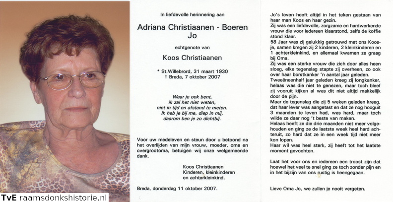 Adriana Boeren Koos Christiaanen